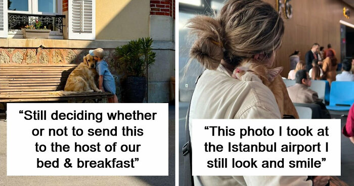 “Like A Painting”: This Wholesome Photo Trend Between Strangers Has The Internet In A Chokehold