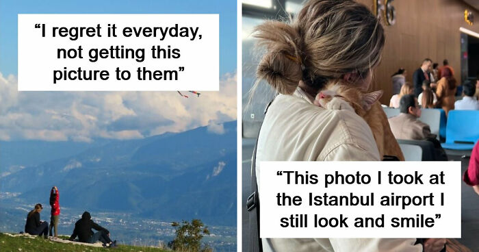 “Like A Painting”: This Wholesome Photo Trend Between Strangers Has The Internet In A Chokehold