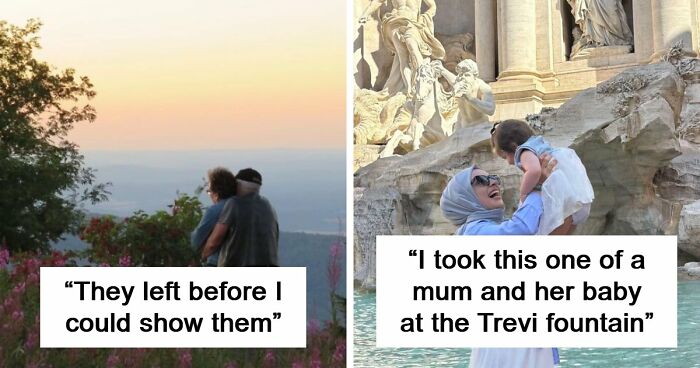 “Like A Painting”: This Wholesome Photo Trend Between Strangers Has The Internet In A Chokehold