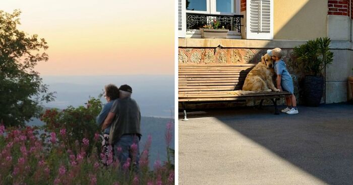 “Like A Painting”: This Wholesome Photo Trend Between Strangers Has The Internet In A Chokehold