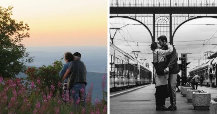 “Like A Painting”: This Wholesome Photo Trend Between Strangers Has The Internet In A Chokehold