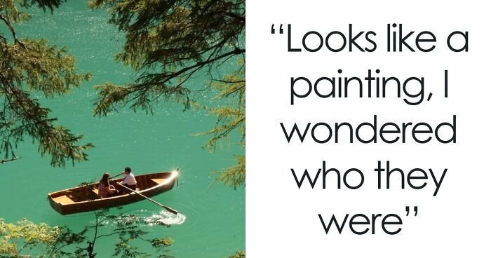 “Like A Painting”: This Wholesome Photo Trend Between Strangers Has The Internet In A Chokehold