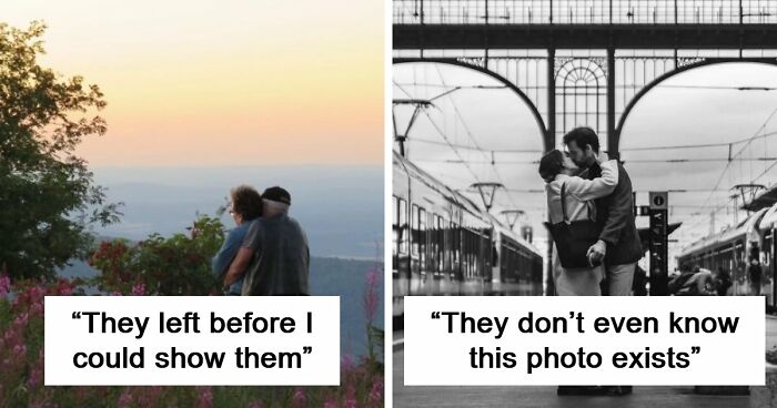 “Like A Painting”: This Wholesome Photo Trend Between Strangers Has The Internet In A Chokehold