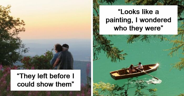“Like A Painting”: This Wholesome Photo Trend Between Strangers Has The Internet In A Chokehold