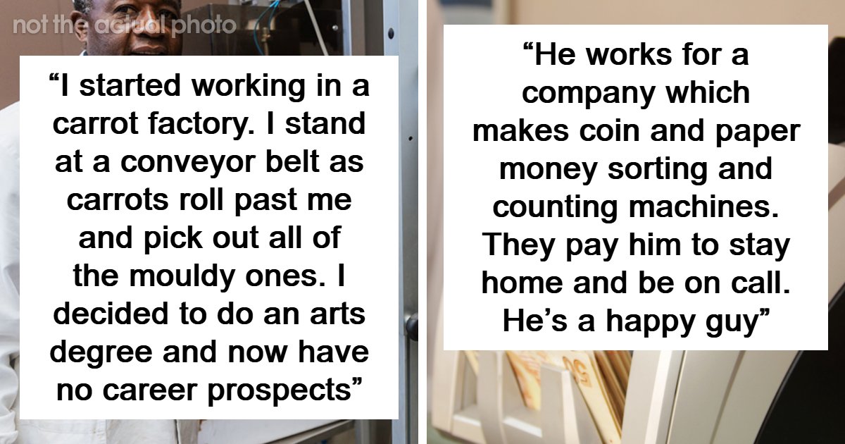 49 People With Jobs So Strange Most People Don’t Know They Exist