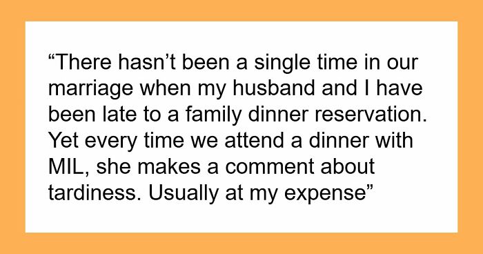 Woman Endures A Decade Of Snide Comments From MIL, Finally Gets Her Revenge In Public