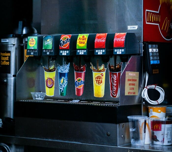 Soda fountain machine at fast food restaurant linked to mass walkouts