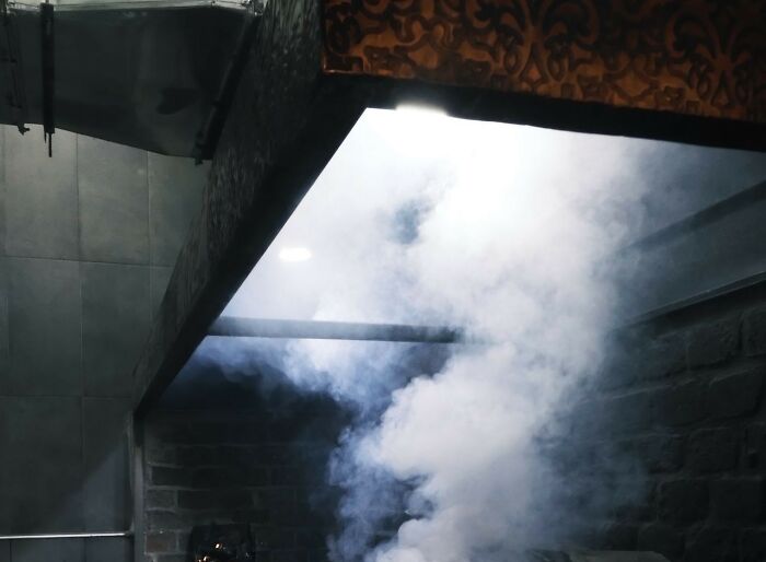Smoke filling room symbolizing chaos of mass walkouts