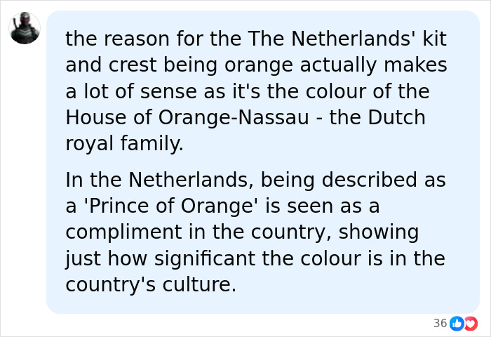 The Dutch Team's Iconic Orange Kit Has Nothing To Do With The Flag And Everything To Do With History