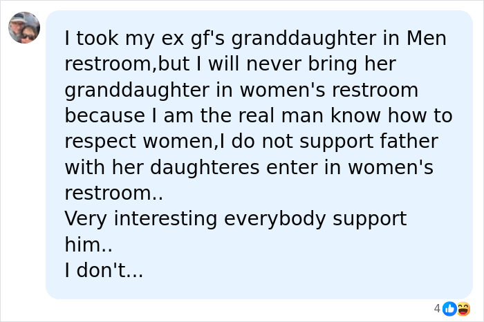 “Male Karen” Faces Karma After Harassing Dad For Helping Daughters In Women's Restroom And Making Girl Cry “Male Karen” Faces Karma After Harassing Dad For Helping Daughters In Women's Restroom And Making Girl Cry