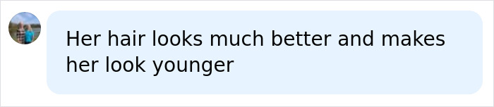 Screenshot of a comment on Shania Twain's transformation and changes in her appearance. Screenshot of a comment on Shania Twain's transformation and changes in her appearance.