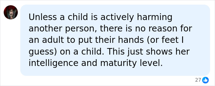 Comment on a child's safety and criticizing adult aggression in hotel pool incident
