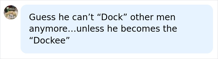 A social media comment about Joe Manganiello's amputation and speculation about his capabilities. A social media comment about Joe Manganiello's amputation and speculation about his capabilities.
