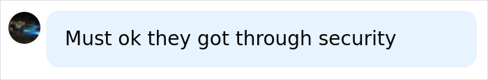 A social media comment about security, potentially referencing the former mayor's World Cup outfit. A social media comment about security, potentially referencing the former mayor's World Cup outfit.