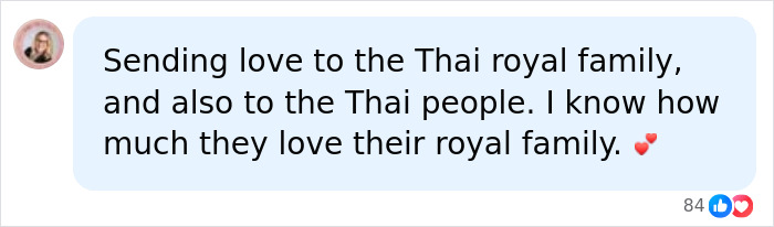 Comment sending love to Thai royal family and Thai people after princess's passing Comment sending love to Thai royal family and Thai people after princess's passing