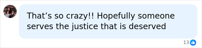 A comment demanding justice for a dad's sentence after admitting to a disturbing relationship with his daughter.