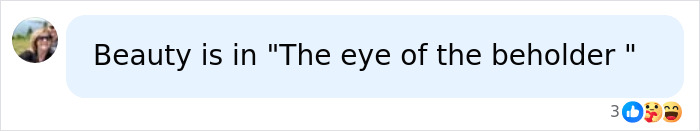 Thylane Blondeau wedding, fan comment about beauty and the eye of the beholder.