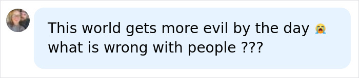 A comment about the tragic consequences of a man losing his temper, emphasizing the world becoming more evil.