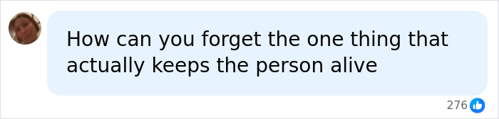 Social media comment about keeping person alive after incident Social media comment about keeping person alive after incident