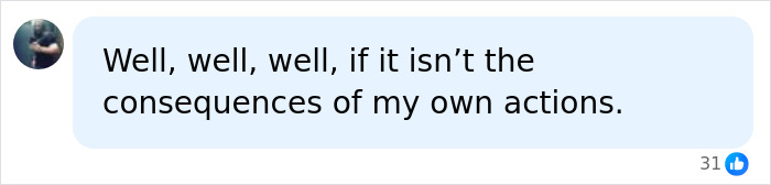 A social media comment about a woman regretting participating in the Lily Phillips 'Backdoor' Challenge and marriage in shambles.