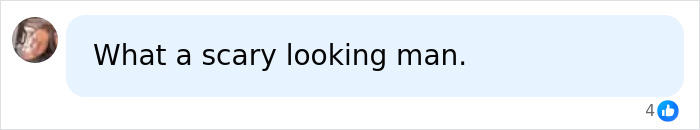 A chat message reading What a scary looking man, commenting on the house of horrors and disturbing details.