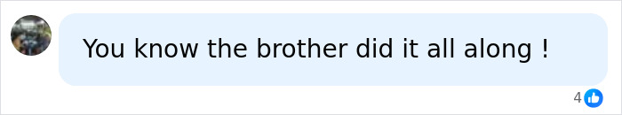 Comment claiming brother did it in Anna Kepner case