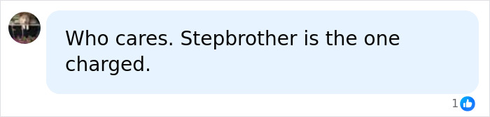Social media comment about stepbrother charged in violent case