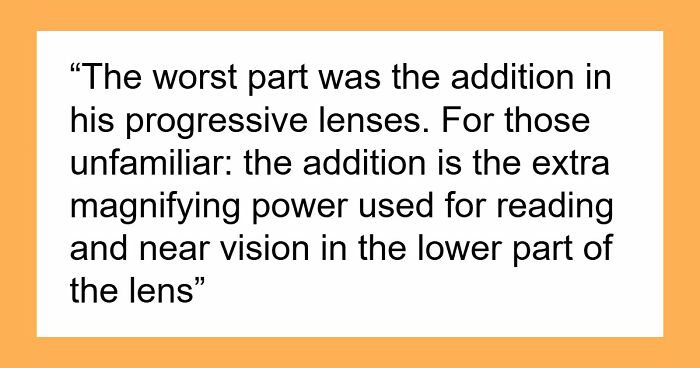 Customer Refuses To Listen To Licensed Optician, Discovers Why Experts Warned Him From The Start