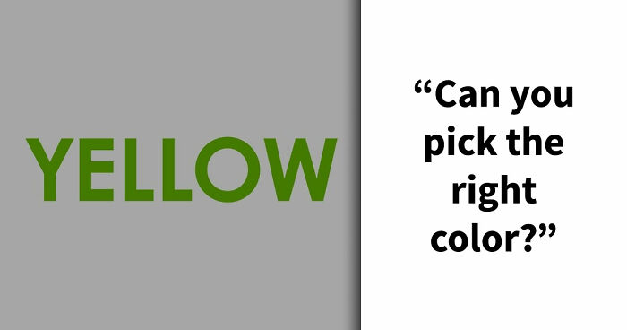 Think Fast And Choose The Right Color: Reveal If You Trust Your Eyes Too Much With 18 Questions
