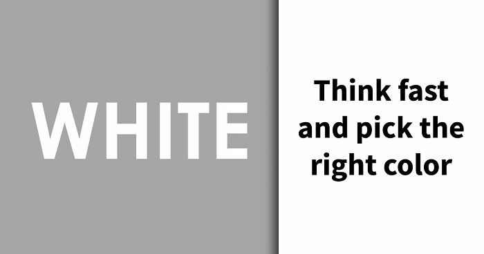 Think Fast And Choose The Right Color: Reveal If You Trust Your Eyes Too Much With 18 Questions