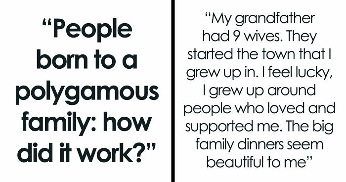“We All Hated My Dad”: 43 Stories From People Who Grew Up In Polygamist Families