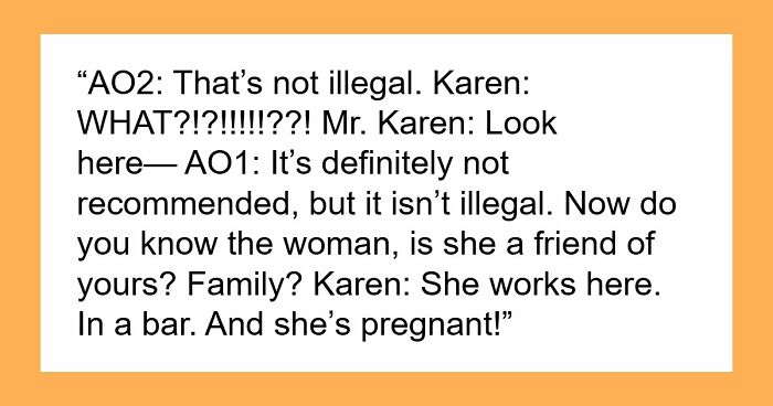 Delulu Karen Calls Cops On Pregnant Worker For Breathing Alcohol Fumes, Gets Handcuffed For It