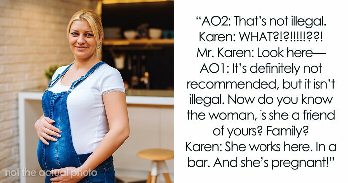 Delulu Karen Calls Cops On Pregnant Worker For Breathing Alcohol Fumes, Gets Handcuffed For It