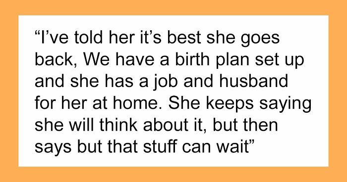 Pregnant Woman Starts Having Contractions, MIL Suddenly Refuses To Leave