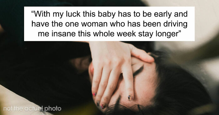 Pregnant Woman Starts Having Contractions, MIL Suddenly Refuses To Leave