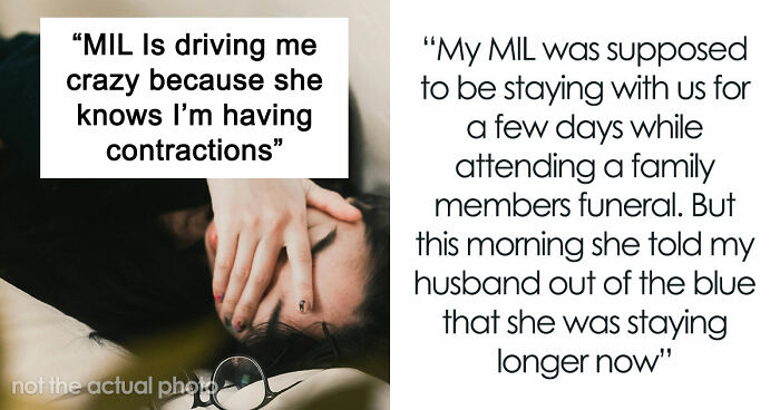 Pregnant Woman Starts Having Contractions, MIL Suddenly Refuses To Leave