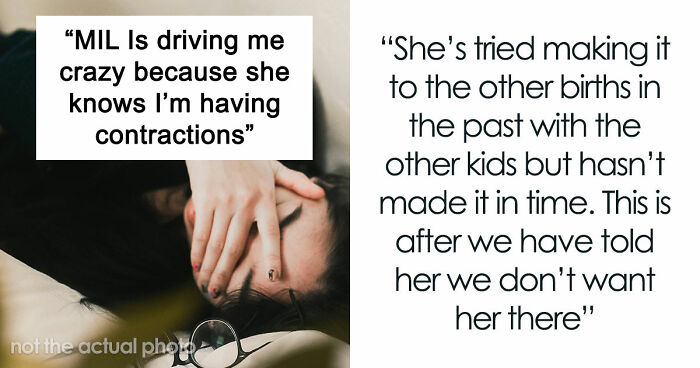 Pregnant Woman Starts Having Contractions, MIL Suddenly Refuses To Leave