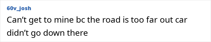 A comment from a private investigator regarding remote home locations and access limitations.