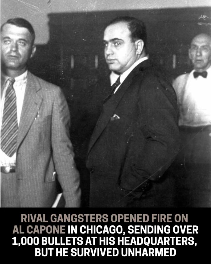 Rare historical photo of Al Capone in Chicago, highlighting interesting historical photos.