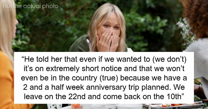 Entitled Sis Expects Bro To Cancel Anniversary Trip To Babysit, BIL Gives Her A Harsh Reality Check