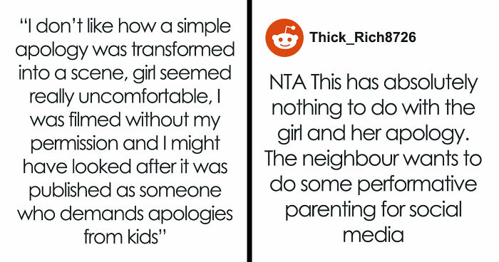 Entitled Mom Stages Daughter’s Apology To Neighbor For Social Media, Livid As He Refuses To Be In It