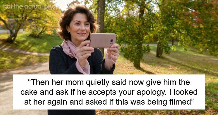 Entitled Mom Stages Daughter’s Apology To Neighbor For Social Media, Livid As He Refuses To Be In It