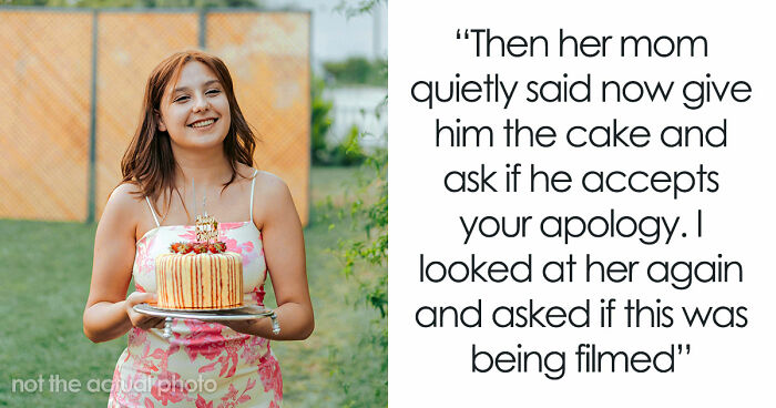 Entitled Mom Stages Daughter’s Apology To Neighbor For Social Media, Livid As He Refuses To Be In It