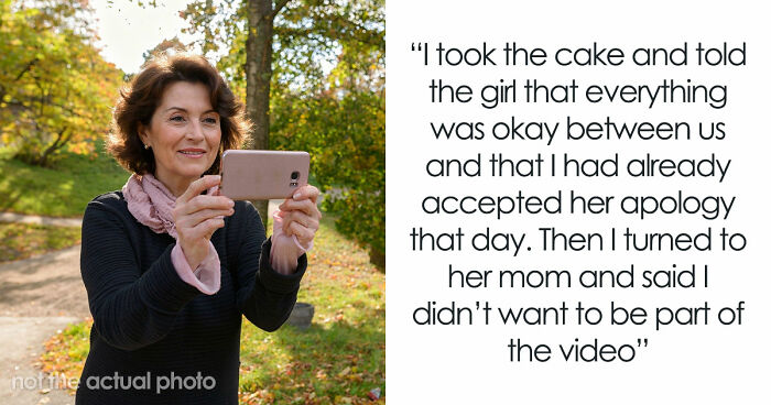 Entitled Mom Stages Daughter’s Apology To Neighbor For Social Media, Livid As He Refuses To Be In It