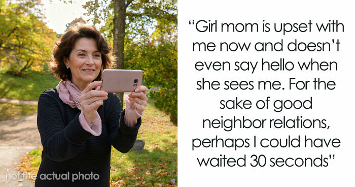 Entitled Mom Stages Daughter’s Apology To Neighbor For Social Media, Livid As He Refuses To Be In It