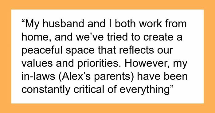 Sneaky In-Laws Try To Stay At Couple’s Home When They’re Not There In Order To Change It Completely