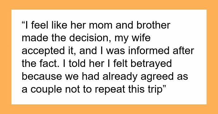 Husband Blind-Sided By Reincarnation Of Dreaded Annual Family Trip With In-Laws
