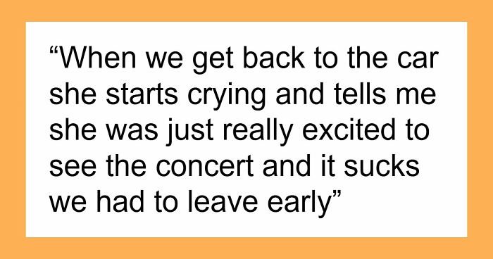 Man Wants To Go Home After Fainting At Concert, Fiancée Tries To Get Closer To The Stage Instead