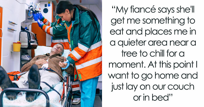 Man Wants To Go Home After Fainting At Concert, Fiancée Tries To Get Closer To The Stage Instead