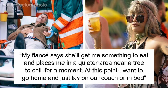 Man Wants To Go Home After Fainting At Concert, Fiancée Tries To Get Closer To The Stage Instead